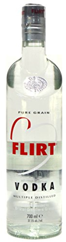 Flirt Vodka I 5-fach Destilliert I Ausgewogener Geschmack I 37,5% Vol. I 700 ml