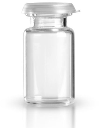 Tablettengläser 25 x 5 ml - Farbe: Klar - mit Schnappdeckel Rollrandgla/Schnappdeckelglas/für allgemeine Aufbewahrungszwecke, Proben, Pulver, Schüssler-Salzen, Tabletten