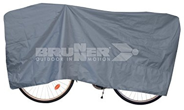 Brunner Bâche de Protection pour vélo, Convient également pour Les Petits Scooters, 220 x 100 cm, Polyester 100%