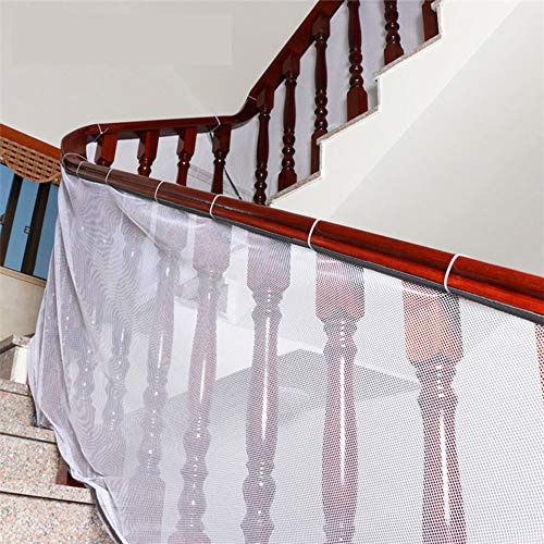 Treppenschutzgitter Treppennetz Treppe Geländer Balkon Zaun Mesh Schutz Net für Kinder Baby Haustier