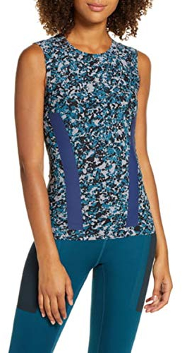 adidas Women's by Stella McCartney Alphaskin 360 Tank Grey/Blue