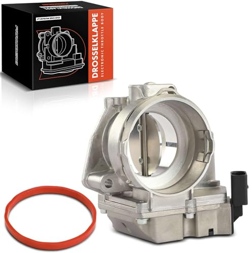Frankberg Acelerador Válvula de Mariposa Compatible con A4 8EC 8ED B7 1.9L-2.0L 2004-2008 A6 4F2 4F5 C6 2.0L 2005-2008 Leon 1P1 1.9L 2006-2010 Pa.ss.at 3B3 2.0L 2003-2005 Sustituir# 03G128061A
