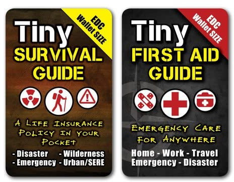 Små överlevnadsguider: En livförsäkring i din ficka – den ultimata mikroguiden för överleva något varje dag: Akut-, katastrofberedskap (1 liten guide och 1 liten fältguide)