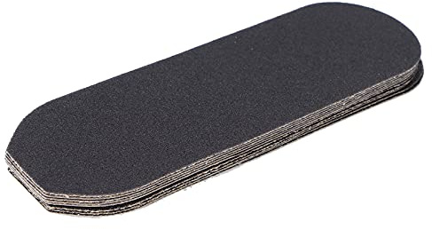10 Piezas de Repuesto para Lima de Pedicura, Almohadillas de Repuesto para Escofina para Pies de Pedicura Fina Gruesa, Papel de Lija de Repuesto para Escofina para Pies, Paquetes de Recambio de Repues