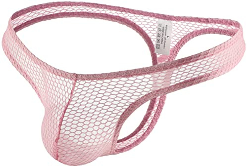 Faringoto Herren Mesh Unterwäsche Suspensorium Herren Höschen Sissy Gay Tangas Dessous Herren Unterhose