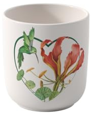 Villeroy & Boch – 275 Jubiläum Kaffeebecher Weiß, Spülmaschinenfest, Mikrowellensicher, Tasse, Kaffeetasse, Trinkgeschirr, Becher, Premium Porzellan