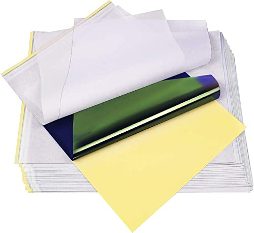 Tattoo Transfer Paper - Moricher 20 Sheets Stencil Paper for Tattooing Tattoo Transfer Paper for Tattooing A4 Size