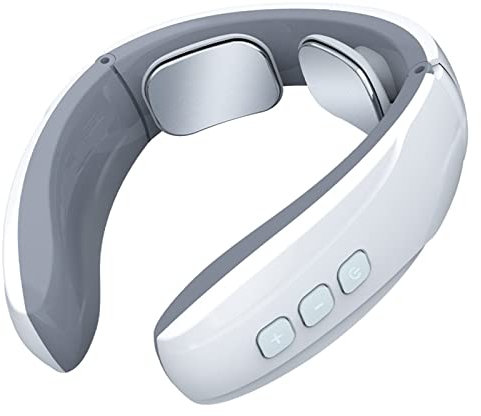 Massaggiatore Cervicale Professionale, Massaggiatore Elettrico per collo, 5 Modalita di Massaggio, per alleviare il dolore al collo per Donna Uomo