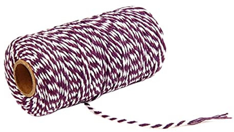 Cuerda De Yute,Cuerda Yute 100 metros 2 mm panaderos de algodón cordones cuerdas cuerdas cuerdas cuerdas para la decoración casera regalo hecho a mano Embalaje de embalaje artesanal DIY regalo envoltu