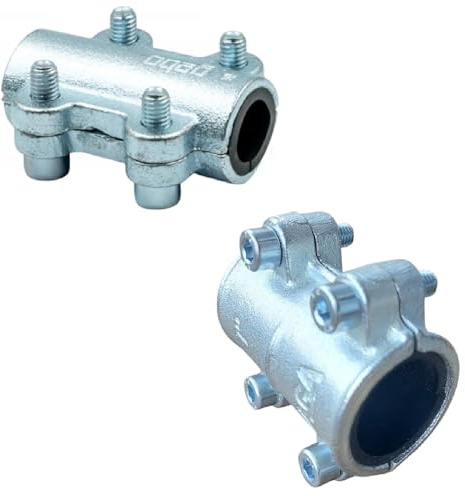 PAG Turbo GmbH® - Temperguss Reparaturschelle Dichtschelle GEBO/AGAFLEX - 3/8 bis 2 (1)
