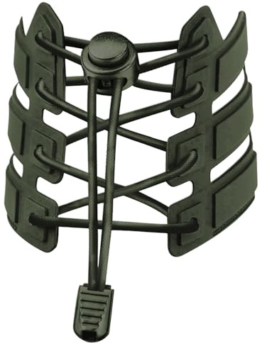 GOODSALEOK Cordones EláSticos Con Cierre RáPido Sin Ataduras Cordones Para Zapatillas Entrenadores Calzado Casual Unisex Verde Militar