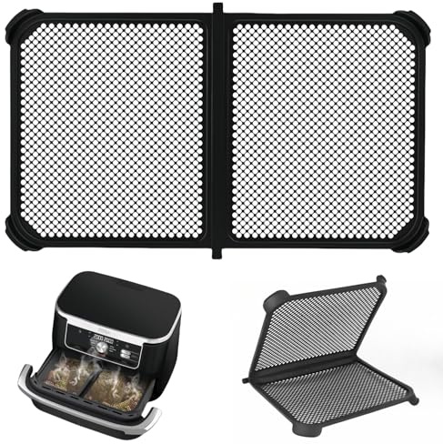 FINEVERNEK Protector Contra Salpicaduras para Ninja Foodi Flexdrawer Af500eu 10,4 L,Reutilizable, Silicona, Accesorio para Freidora de Aire Caliente，Accesorios Para Ninja Flex Drawer