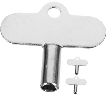 POPETPOP 3pcs Radiator Key Water Key Utility for Bleeding Radiator Air Vent Plumbing Tool Replacement