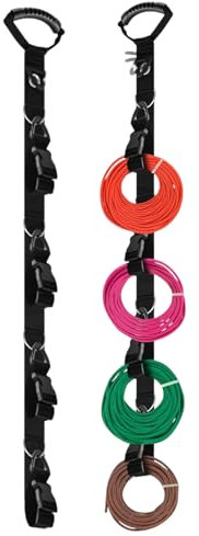 Elektrische Kabelorganizer - 2er Set Kabelwickler Für Verlängerungskabel - Aufbewahrungssystem Mit Tragbaren Kabeltrommeln Und Kabelbindern Für Lichterketten Und Elektrokabel