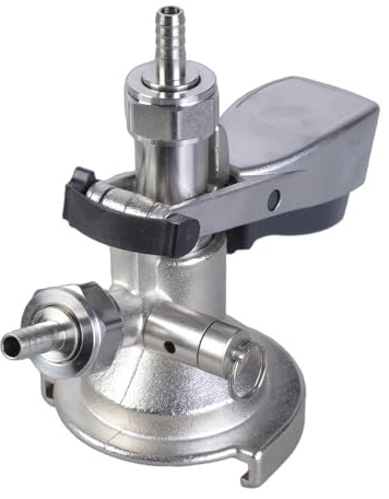 Dispensador de barril de cerveza de 5/8 pulgadas, acero inoxidable, con válvulas de alivio de presión, para restaurante casero