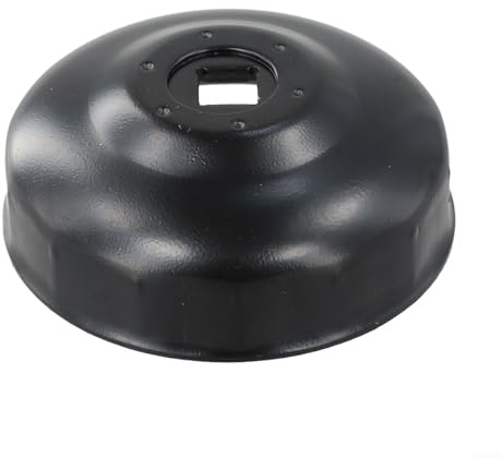 Ölfilterkappenschlüssel, 76 mm, 14 Rillen, Werkzeug zum Entfernen von Ölfilterkappen, Stahlkonstruktion, 3/8-Zoll-Antrieb für K75 K100 R1100 R1150 R1200 2.3 Rover Evoque 2.0