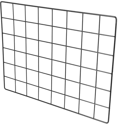 DECOMELODY Soporte De Pared para Marco De Fotos De Hierro 30×40 Cm, Panel De Pared De Rejilla Metálica, Decoración Colgante para Hogar y Oficina, Expositor Creativo para Fotografías