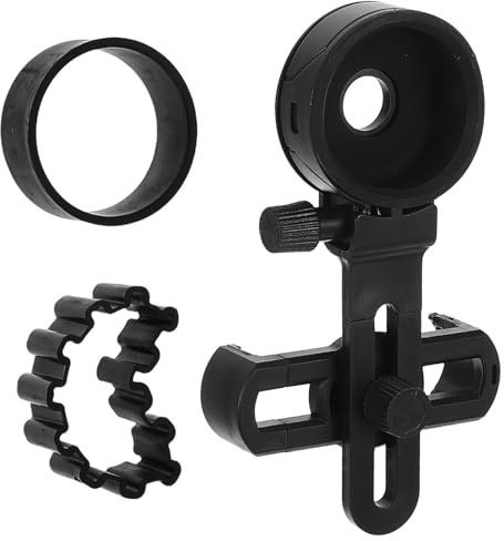 SHINEOFI Monocular Smartphone Adapter Mount for Telescopes and Binoculars with Adjustable Holder and Lightweight Plastic Design Suitable for Bird Watching and Astronomy