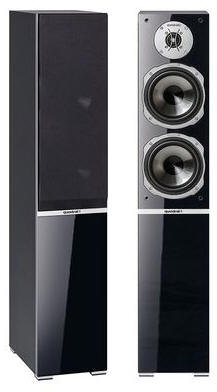 quadral Standlautsprecher Argentum 570 schwarz (Paar)