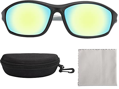 Lunettes de Culture en PC Noir pour Grow Room – Protection UV et Infrarouge, Filtre Lumière LED Spécifique, avec Étui – Lunettes de Protection Intérieure