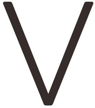 House sign door number Solid Brass 4-12 Inches 10-30cm Big Number Letter Door House Public Black Gold Floating Signature Outdoor Digits (Color : V, Size : 305mm 12inch)