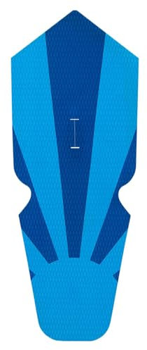Surfbrett-Traktionspad,Surf-Traktionspad - Paddle Board Rutschfestes Pad EVA-Schaum | Rutschfestes, zuschneidbares Deckblatt, vorderes Heckpolster, starker Kleber für Skimboards, Surfbretter, Funboard