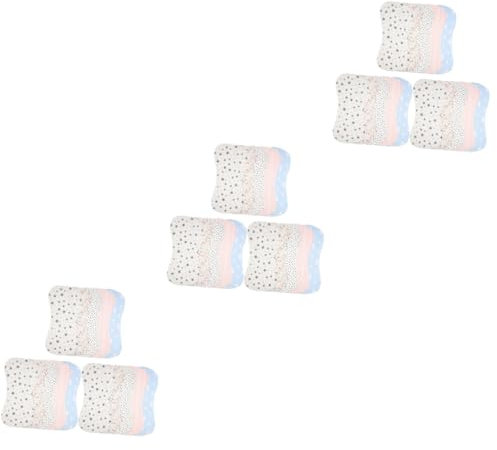 ULDIGI 15 Stk Spucktuch bibs babylätzen towel handtuch Spucktücher für Kleinkinder Bio-Babywaschlappen Lätzchen handtücher Spucktücher aus Baumwolle bequeme Babywaschlappen