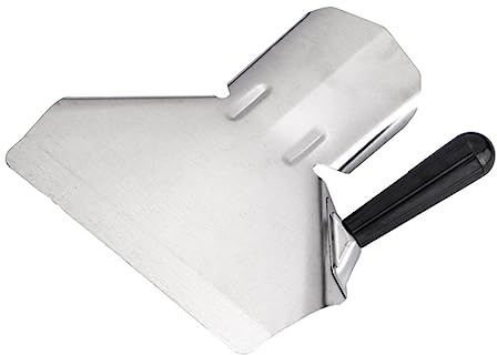 HOMOBABE Pala Para Papas Fritas De Acero Inoxidable 30 Cm Utensilio De Cocina Ergonómico Para Buffet y Fiestas Herramienta De Ensacado Para Papas y Palomitas
