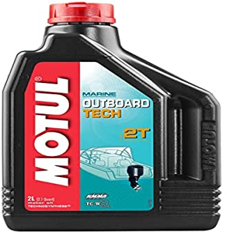Motul 101726 Tech Hors-Bord 2T Huile Moteur 2 l
