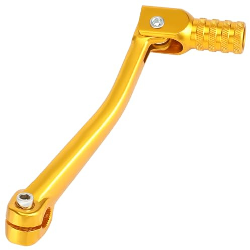 Palanca de cambio plegable dorada con pedal para motocicleta de 50 cc 110 cc 125 cc 150 cc