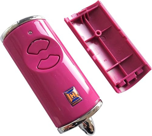 Hörmann Handsender Cover HSE2BS Lila Purple Optik Leer Gehäuse ohne Batterie ohne Platine Ersatzteil Ober- und Unterschale