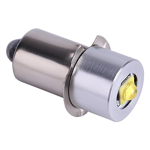5w p13.5s led taschenlampe 200 ~ 210lm Ersatzlampe Taschenlampe Lampe Notfall Arbeitslicht Taschenlampe Birne Metall LED Ersatz Glühbirne Außen Hohe Helle Wandern Camping Angeln Outdoor Lampe Lichter