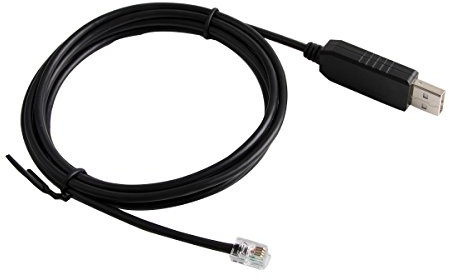 usangreen Ioptron Telescopio RS232 Cable de control USB a RJ9 4P4C Cable adaptador convertidor para ioptron zeq25 ieq45 smarteq pro ieq30