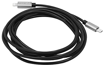 Meenova Ultra Tough & Durable iOS 26 to MicroUSB OTG Pro Cable 2m 6ft for Blue Yeti X Microphone, iPhone 13 Pro Max Mini,11,12, HiFi Oppo HA2 K5, iRig HD2 Camera, 8 Pin to Android Cord