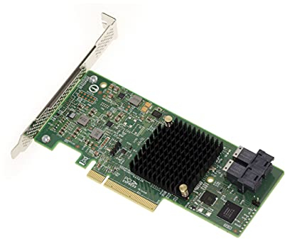 KALEA-INFORMATIQUE Carte contrôleur PCIe 3.0 SAS 12GB 8 Ports internes avec Raid 0 1 1E 10. Modèle OEM 9311-8i. High et Low Profile, Chipset SAS3008