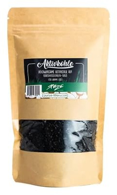 150 g de carbón activo de coco Purize + pegatina