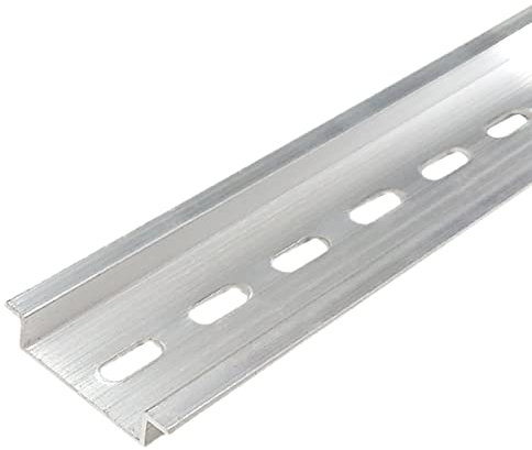 TEN-HIGH 350 * 35 * 16mm T Nut Schiene,10 Stücke T- nut Schiene Gehrungsschiene Aluminiumbefestigung für Routertisch, Holzbearbeitung,Wandstärke:0.8mm