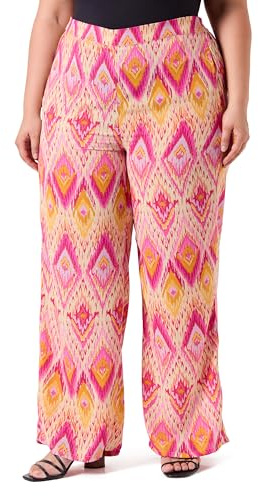 ONLY Onlalmina Life Palazzo byxor Noos Ptm tygbyxor, ROSA, 34