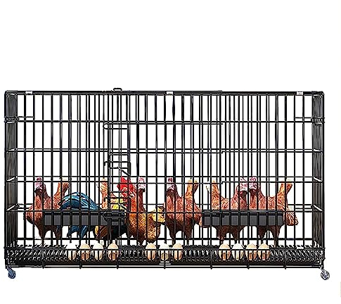 Indoor-Kaninchenkäfig Kaninchenstall Kleintierkäfig Meerschweinchenkäfige Großer Hühnerstall mit ausziehbarem Tablett & Futtertrog Großer Hamsterkäfig Chinchilla-Käfig