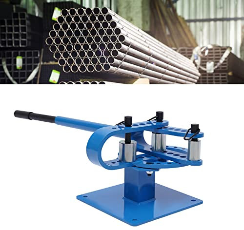 DSYOGX Cintreuse manuelle avec 7 matrices de taille (25 mm, 30 mm, 40 mm, 45 mm, 50 mm, 65 mm, 75 mm) - La cintreuse de tubes est adaptée pour plier des tubes en acier doux