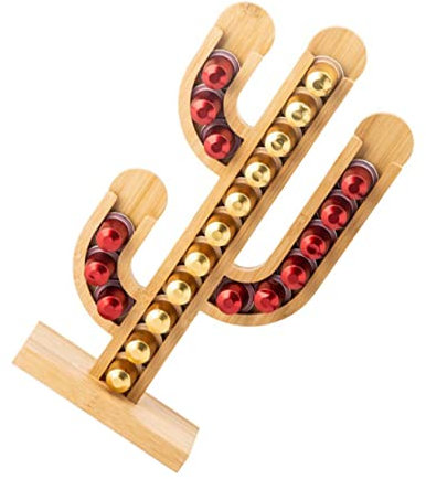 MAGICLULU Support De Rangement Forme De Cactus Pour Capsules De Café Organisateur Créatif Avec Capacité Et Design Original