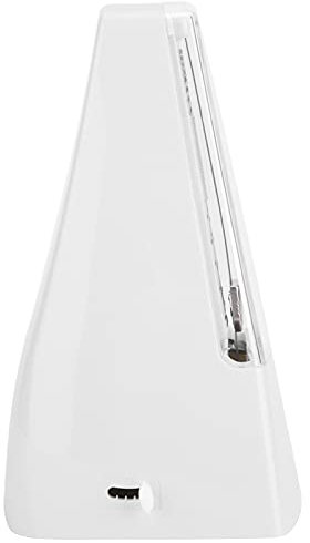Fydun Mechanisches Metronom, Musik, Universell, Klassisch, Elektronisch, für Klavier, Schlagzeug, Bass, Violine, Schwarz, für Familien (White)