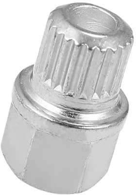 TONMHXA Écrous de Roue Compatible avec pour 37/21PT Écrou De Roue De Voiture Creux, Clé De Retrait De Vis, Écrou De Roue, Boulons De Roue en Acier, Écrou De Roue