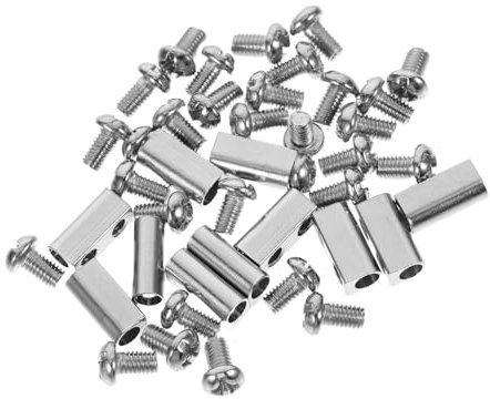 DIYEAH Lot De 10 -Câbles En Acier Pour Câble Métallique En Fer Argenté