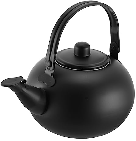 VERDANVERSE Bouilloire à Thé en Acier Inoxydable Filtre Long Bouilloire Sifflante Résistante Chaleur pour Usage Domestique Thé 1 Litres