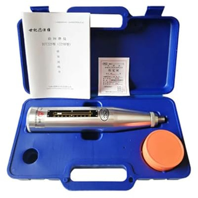 Martello for prova di rimbalzo del calcestruzzo Martello Schmidt portatile Apparecchiatura di prova for resiliometro a guscio in materiale ad alto contenuto di polimeri Scenari di applicazione multipl