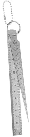 SEWACC Spessori Acciaio Inossidabile per Misurazione Gap Strumento Precisione per Bulloni e Fessure Design Compatto e Portatile per Uso Versatile