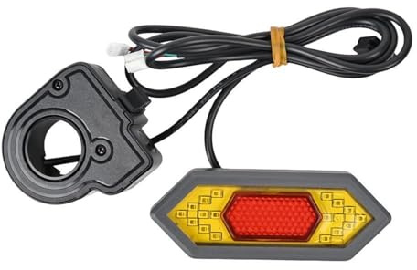 Segrehy E Scooter Blinker Set, Hochleistungs-LED-Sicherheitsbeleuchtungsset, Blinker, Rücklicht und Bremslicht Set für Elektroroller, Langlebig und Verschleißfest, Kompatibel mit MAX G30