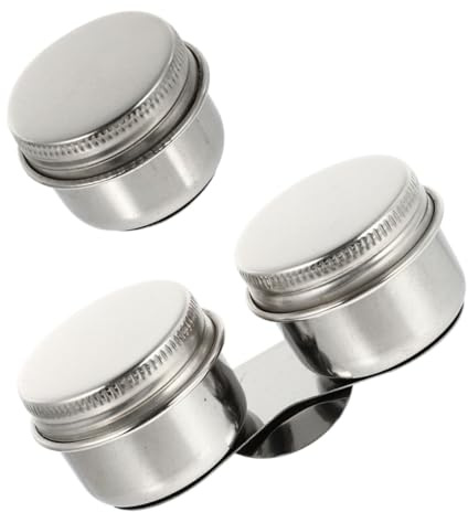 Veemoon 2pièces Gobelet pour Palette à Huile Lave-pinceaux Artiste Lave-Peinture Récipient De Lavage pour Pinceaux Utilisable avec Eau à Brûler Essence De Térébenthine Nettoyant pour Pince