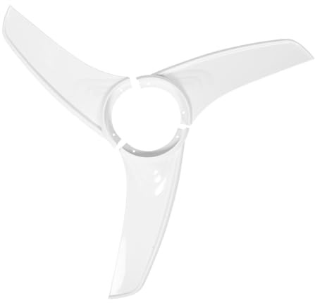 Uonlytech 3 Pièces Plastique Ventilateur Hélices de Remplacement pour Ventilateur Sur Pied Accessoires Silencieux et Compatibles pour Usage Domestique et Bureau